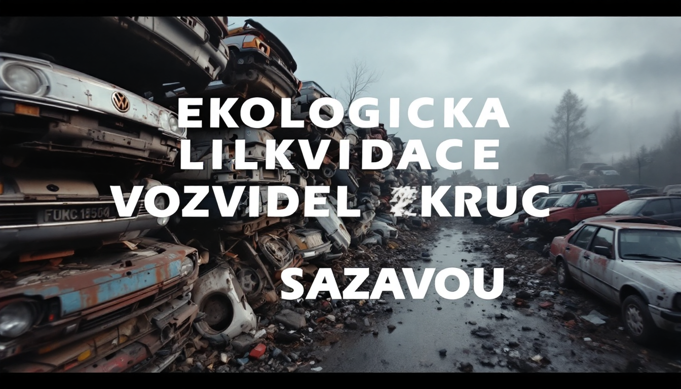 Ekologická likvidace vozidel Zruč nad Sázavou