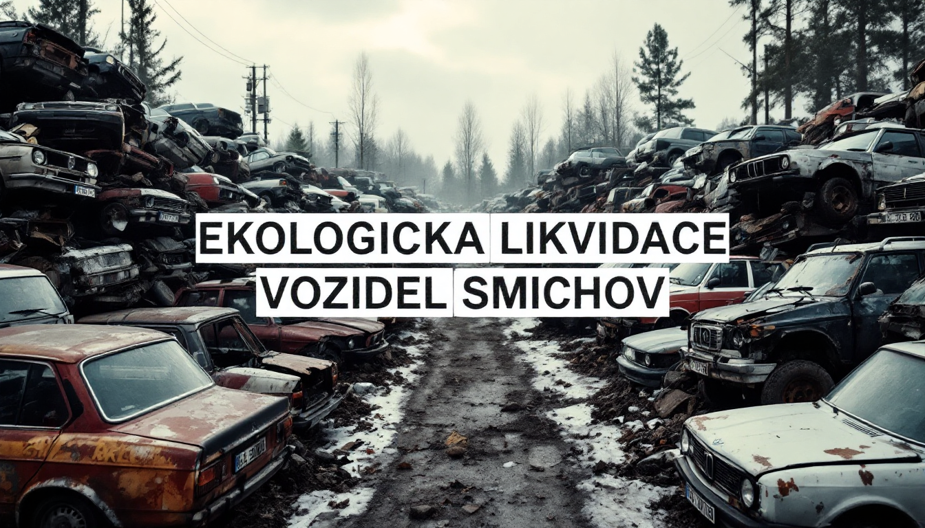 Ekologická likvidace vozidel Smíchov
