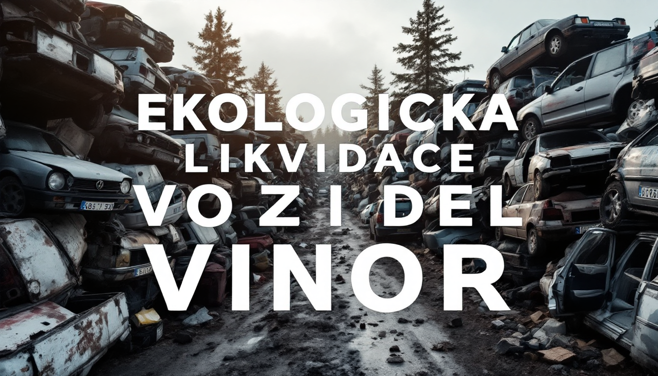 Ekologická likvidace vozidel Vinoř